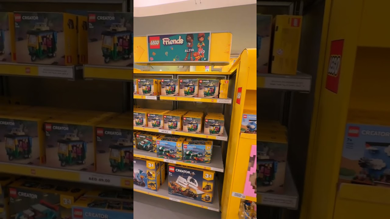 Огромный магазин ЛЕГО в Дубае 