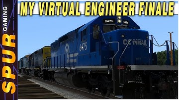 My Virtual Train Engineer Finale HRS Fitzgerald Sub Run 8 Train Simulator
