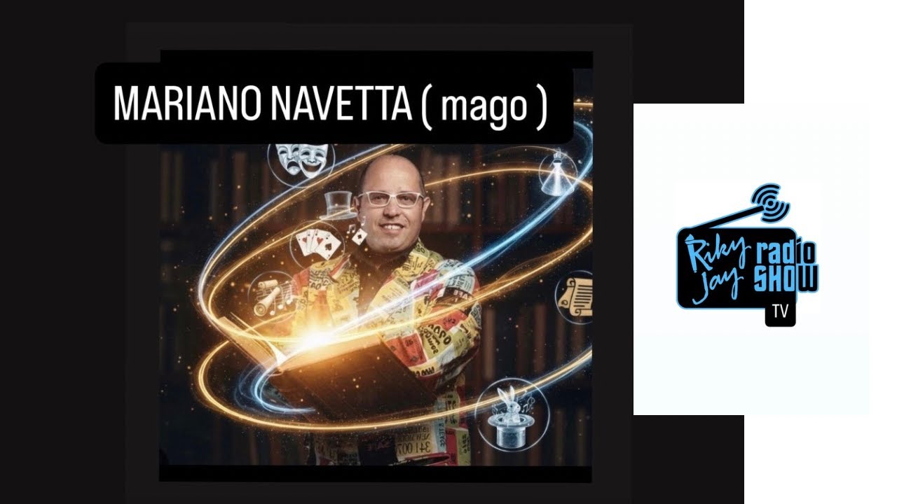 Mariano Navetta ,mago comico e non solo,si racconta a Rikyjay Radio Show