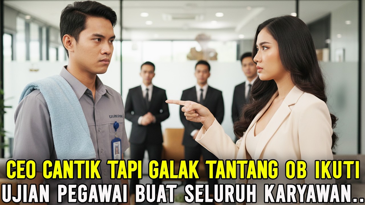 OB Polos Ditantang CEO Galak Ikut Ujian Pegawai, Dan Akhirnya Bikin CEO Itu Syok Dan Terdiam