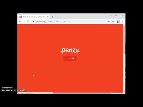 Penzu Tutorial