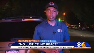A second night of riots in Richmond
