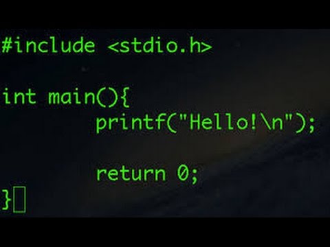 C Programming tutorial || Print hello world in C || - YouTube