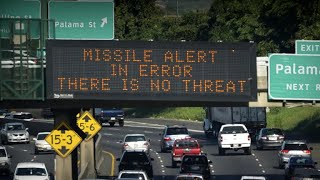 False ballistic missile alarm forces Hawaii into panic mode