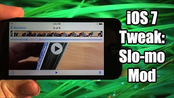 iOS 7 Jailbreak Tweak - Slo-mo Mod - FREE