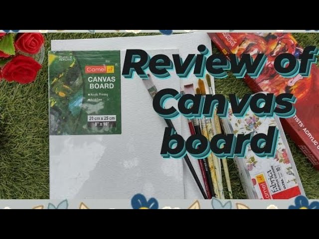 Camel Canvas Board - 20cm x 25cm