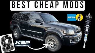 Wheel Spacers and Bilstein 5100s For The 2005 Toyota Sequoia! *Best Budget Options*