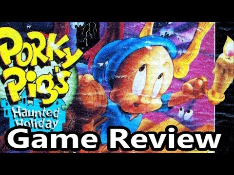 Porky Pig's Haunted Holiday SNES Review - The No Swear Gamer Ep 505