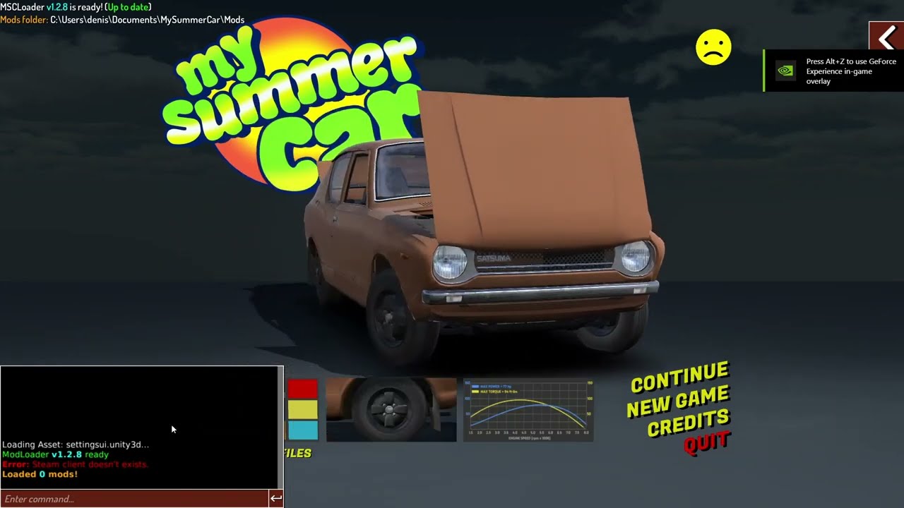 Mscloader Commands #fyp #foryou #animation #mywintercar #mysummercar