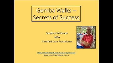 Effective Gemba Walks Engage Staff