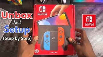 How to Setup Nintendo Switch OLED for beginners