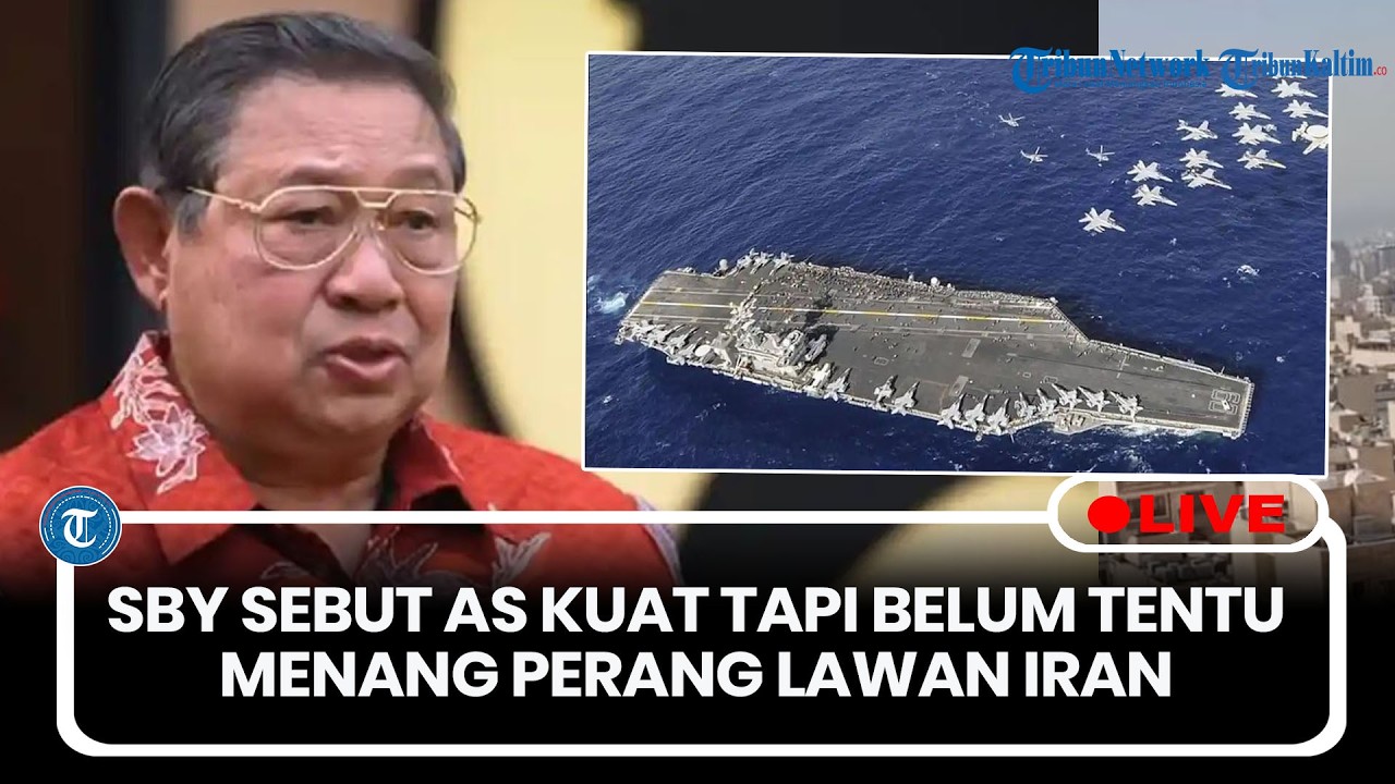 🔴LIVE: Susilo Bambang Yudhoyono Sebut AS memang Kuat Tapi Belum Tentu Menang Perang Lawan Iran