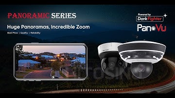 Hikvision Panovu Series Multisensor Fisheye Camera Collection Display