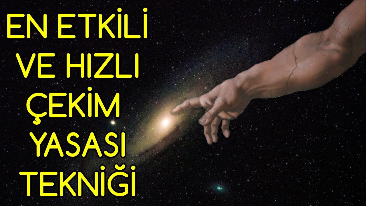 BUNU BU GECE YAP VE SONUCUNU SABAH GÖR | Hızlı Çekim Yasası Tekniği