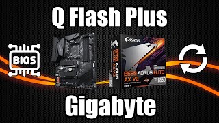 How to us Gigabyte Q Flash Plus
