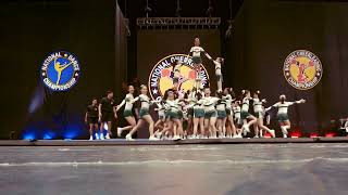 SPCP Junior Pep Varsity Pom and Cheer| National Cheerleading Championship Season 18 2025 💛💚