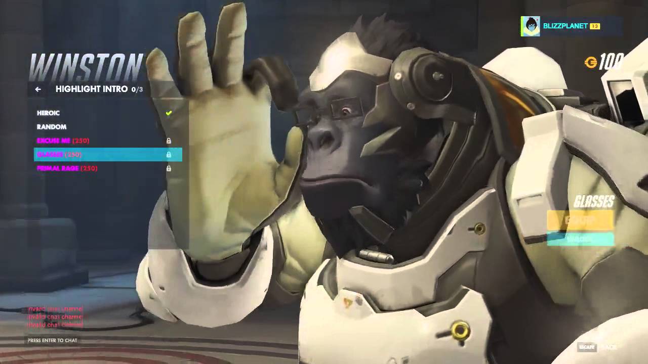winston highlight intro animations
