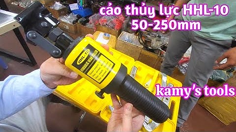 Cảo vam thủy lực 10 tấn HHL-10 TLP 50-250mm hành trình 60mm