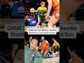 Revisit the thrilling matchup between the Seattle Storm and Connecticut Sun 🏀🔥 #wnba #shorts #wbb