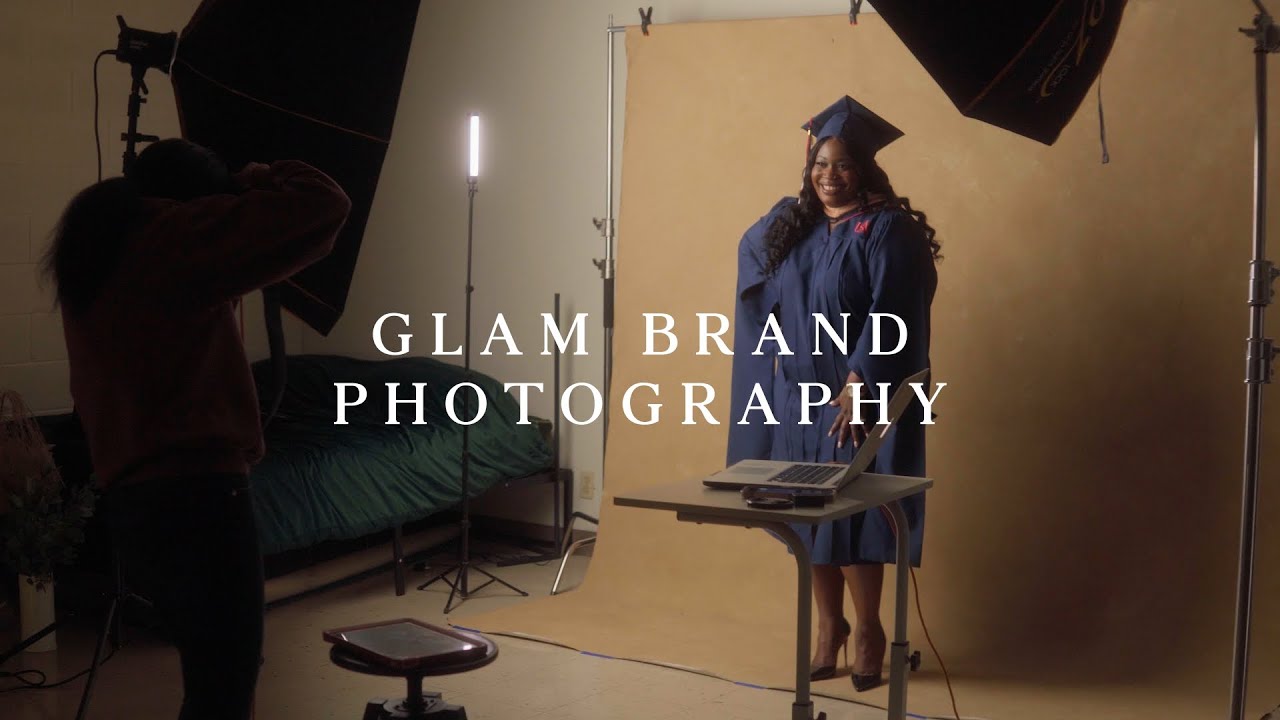 BTS of Ashley's Nurse Practitioner Graduation photoshoot!