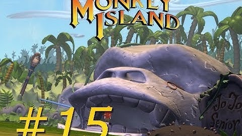 Escape from Monkey Island walkthrough part 15 Guybrush Kicks Unusually Large Butt