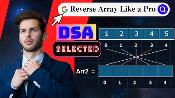 How to reverse an array - Explained Simply (DSA)