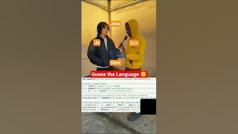 Which Language is this?    #tech #technews #techworld