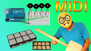 arduino midi drum shields diy midi controller