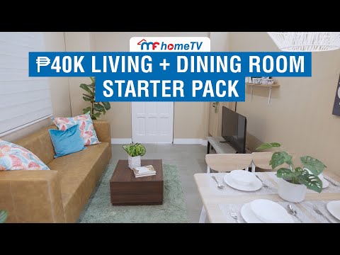 ₱40K Living + Dining Room Starter Pack | MF Home TV