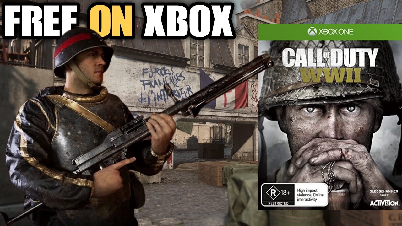 fontein mager seinpaal Call of Duty WW2 Will Be Free On Xbox (COD WW2) - YouTube