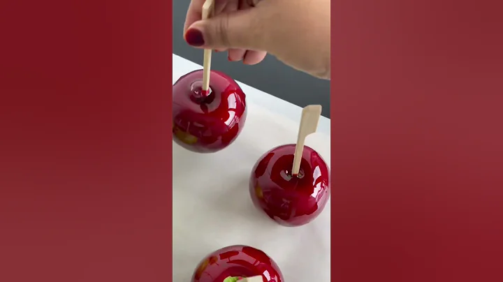 Easy candy apples recipe 🍎