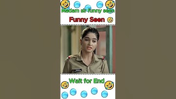 Funny seen in madam sir| #madamsir  #hasenamallik #shorts #voiceactor  #viralvideos #funny