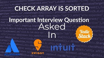 ARRAYS | SORTING |  Check array is sorted | Code in 5 minutes | DSA | Code in Java