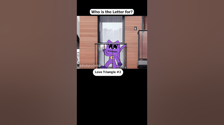 LOVE LETTER 2 Poppy Playtime Chapter 3 #playtime #catnap
