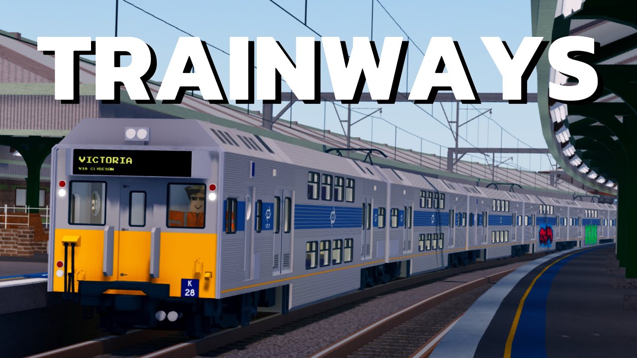Various Trains At Various Locations | Trainways Roblox