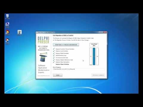 Delphi Parser - BDE to FireDAC Migration Tool