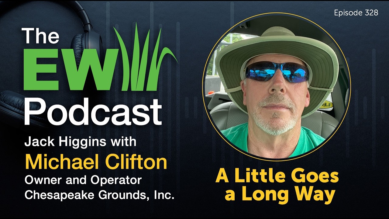 Jack Higgins sits down with Michael Clifton, owner of Chesapeake Grounds, to talk about how EarthWorks principles have helped shape a growing nursery operation built around biology, carbon-based fertility, and healthier plants.

Michael shares how he moved from managing roughly 200 acres of turf into growing annuals and perennials, developing a system that combines Myco-Replenish 3-3-3, Replenish 3-4-3, Sea3, ProteinPlus, Trilogy, CalVantage, MagVantage and biological growing media. The conversation gets into propagation, soil blending, irrigation, EC management, foliar feeding and why a little fertility applied consistently can often outperform pushing plants too hard.

It is also a fascinating look at how the same Soil First concepts used on golf courses and landscapes can translate directly into greenhouse and nursery production.

Visit EarthWorks at: https://www.earthworksturf.com 
Podcasts: https://www.earthworksturf.com/earthworks-podcasts/ 
EW Turf Talks: https://www.earthworksturf.com/2-minute-turf-talks/