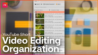 Save Time and Edit Faster by Organizing Your HitFilm Projects #Shorts