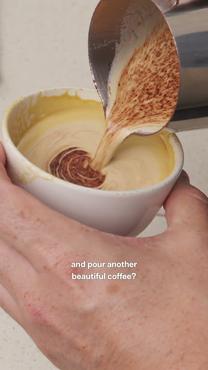 How to practice latte art