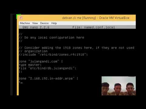 Tutorial instal DNS Server di Debian CLI | Instaling DNS Server On Debian