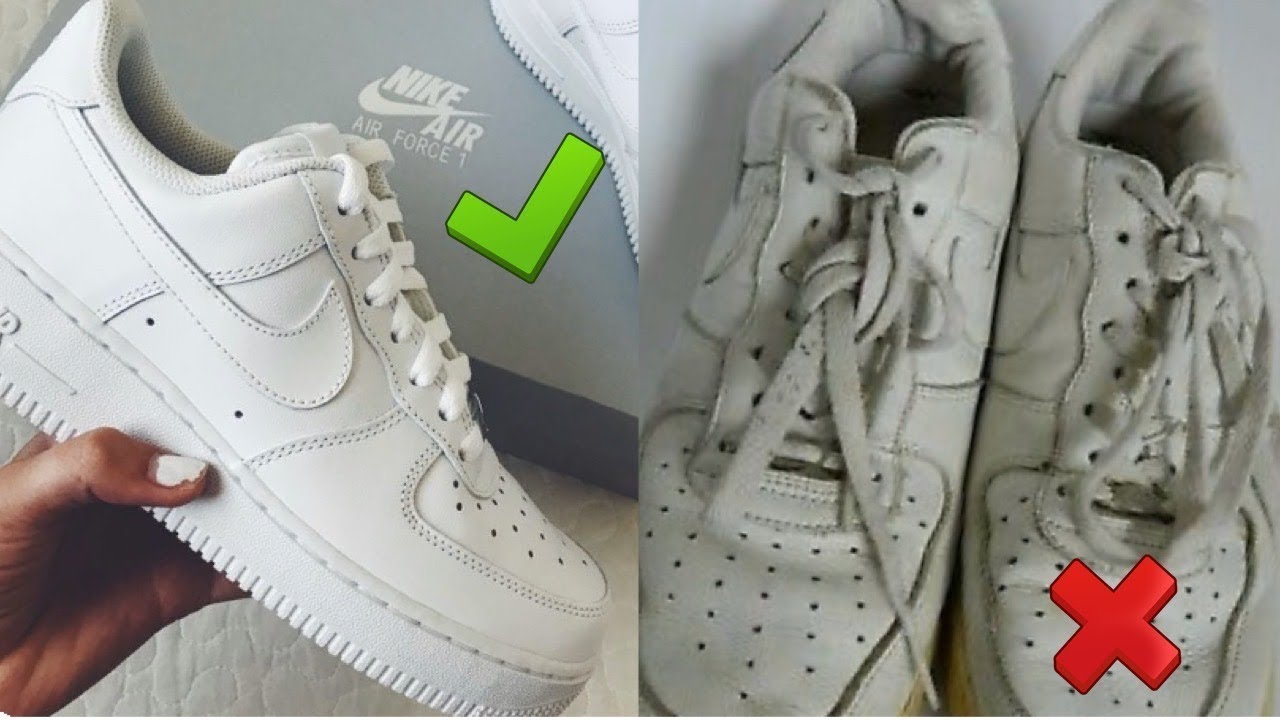 How To Lace Nike Air Force 1s!!! (BEST WAY) - YouTube