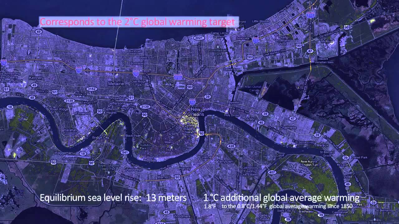 NEW ORLEANS SEA LEVEL RISE YouTube