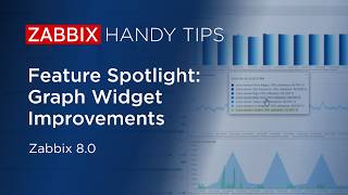 Zabbix Handy Tips: Zabbix 8.0 feature | Graph Widget Improvements