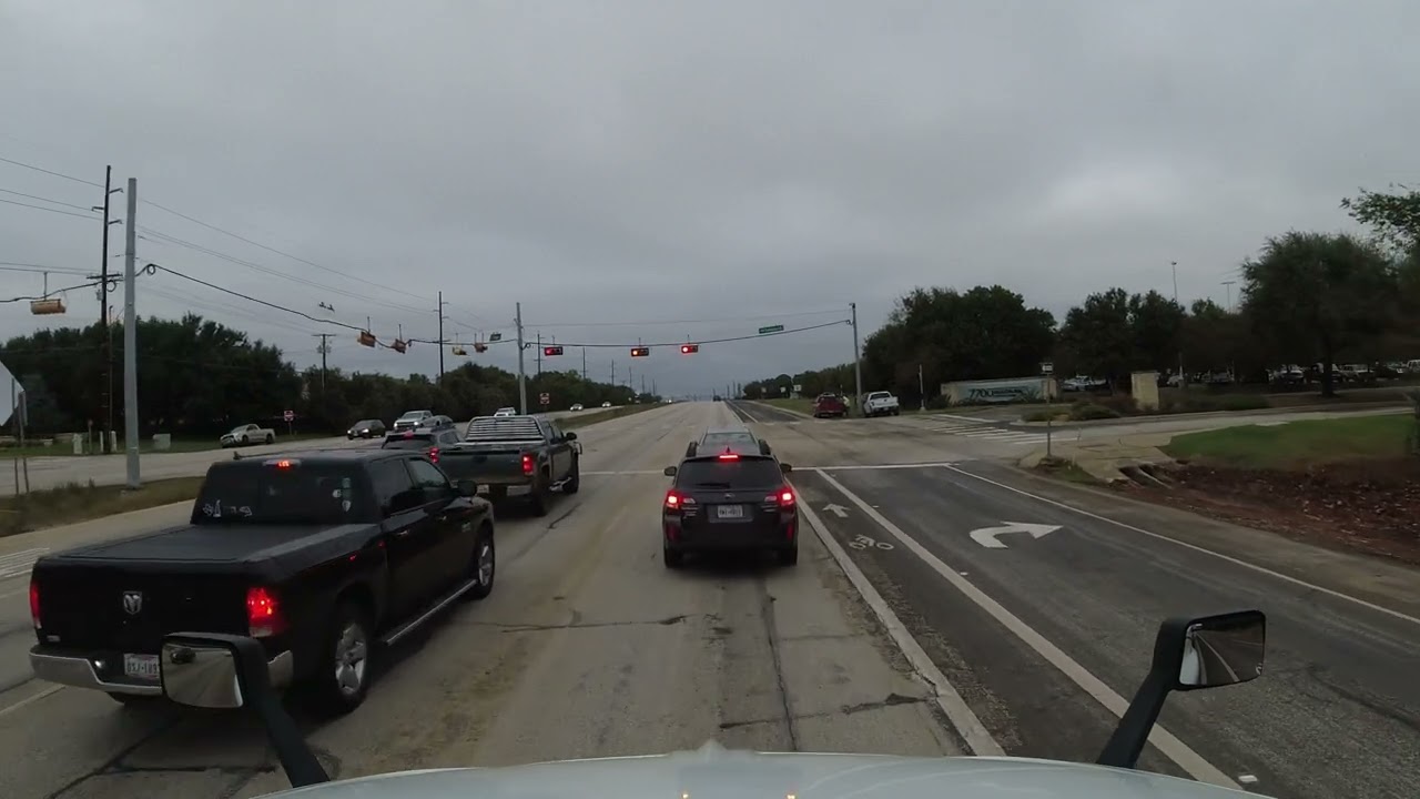 A drive from Austin to Jarrell along Ronald Reagan Blvd
