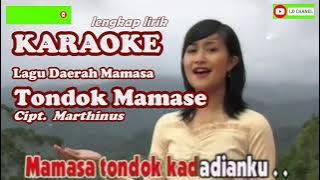 Karaoke TONDOK MAMASE Sukma Lengkap lirik No vokal