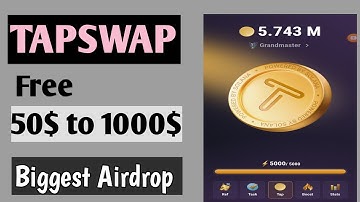 Tapswap Same Like Notcoin | New Mining Project 2024 | Instant Airdrop