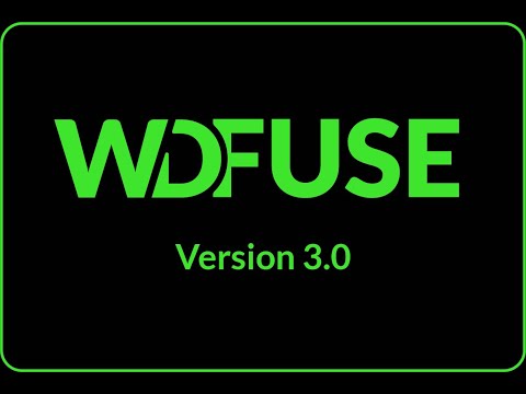 WDFUSE 3.0 Render updates