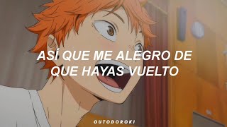 noisettes - never forget you (sub. español) [kagehina amv]