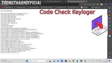 Share Code Check KeyLog Mã Nguồn PHP | Source Code Check Keylog,backdoor | TrongThao Official
