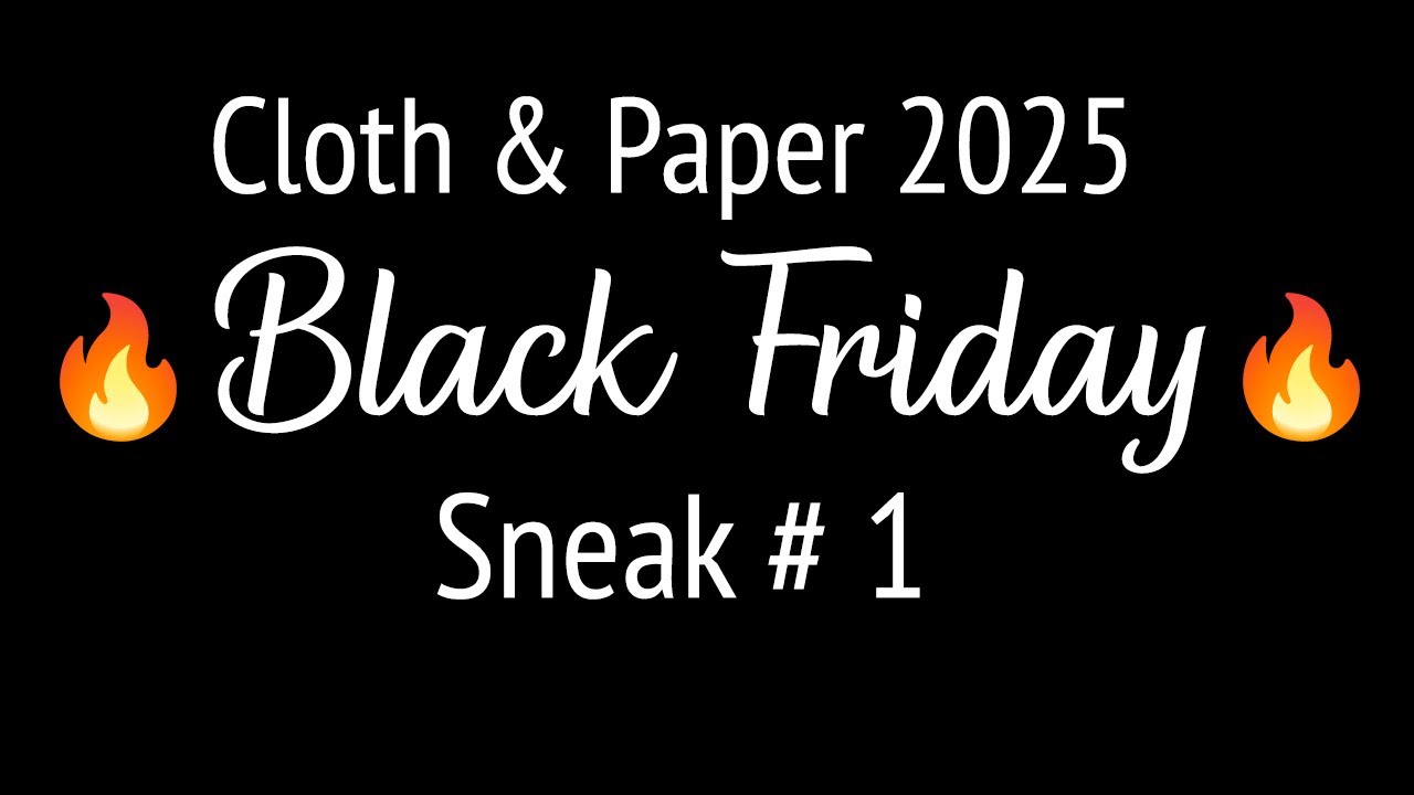 Секрет «Чёрной пятницы» от ткани и бумаги №1: подробности внутри помогут вам спланировать